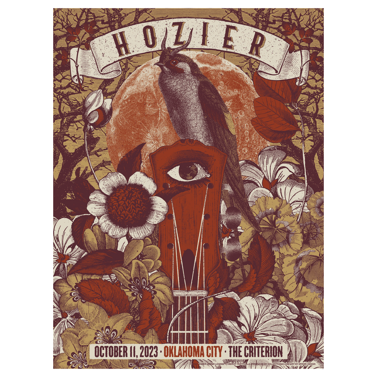 Oklahoma City October 11 Show Poster