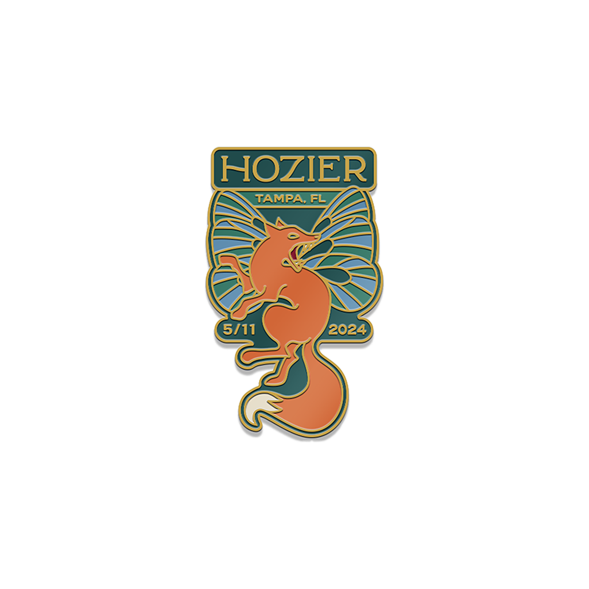 Tampa May 11 Show Pin