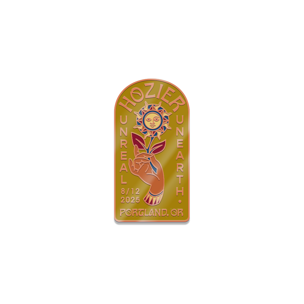 Portland August 12 Show Pin