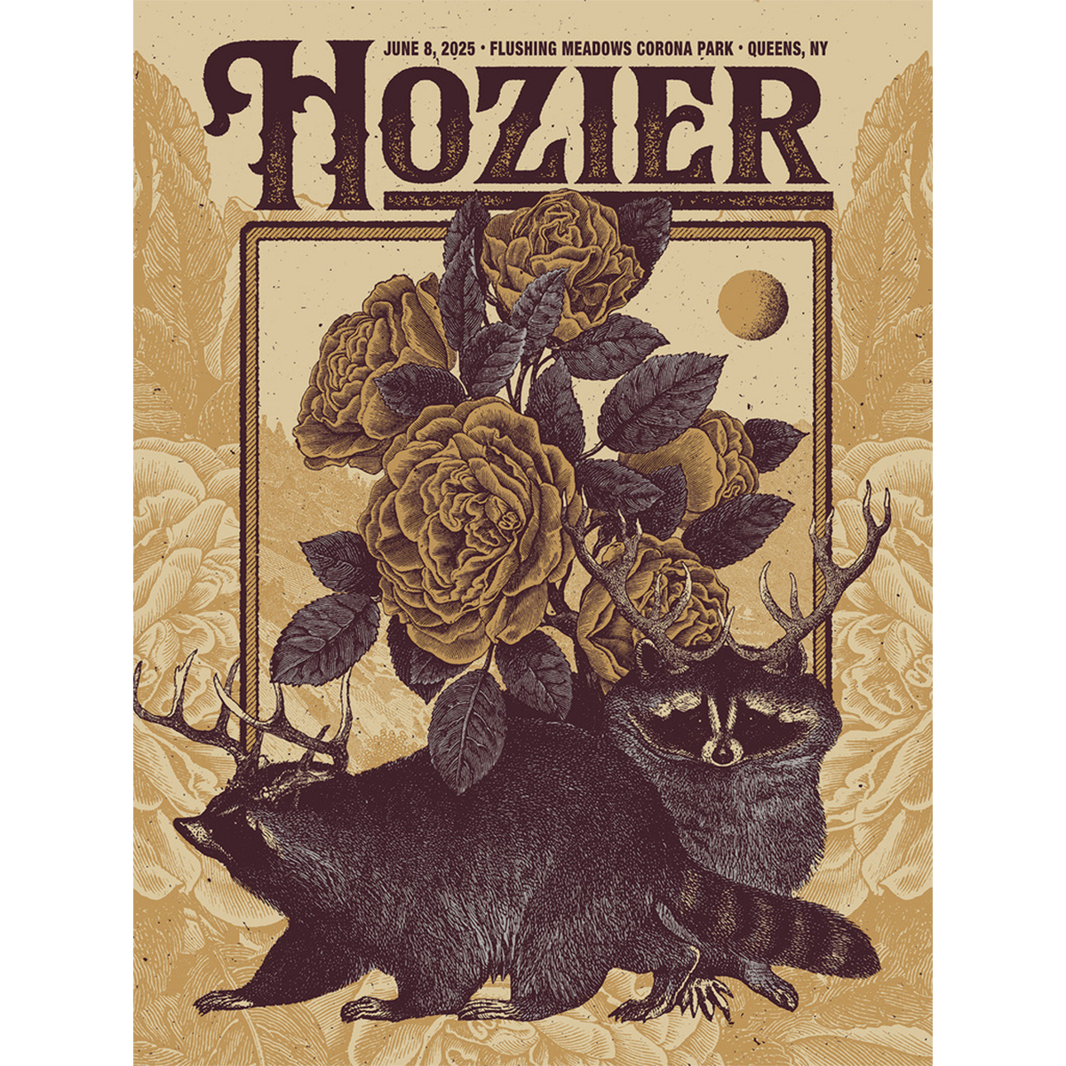 Hozier - New York June 8 Show Poster