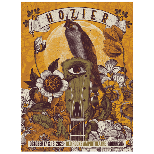 Red Rocks October 17 & 18 Show Poster