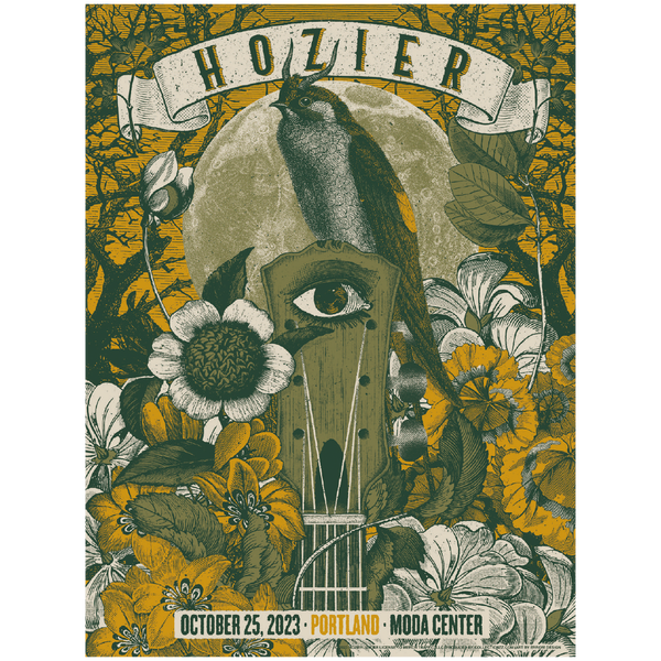 Hozier Portland Event Poster