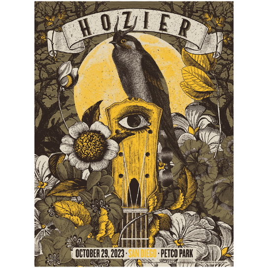 Hozier San Diego Event Poster