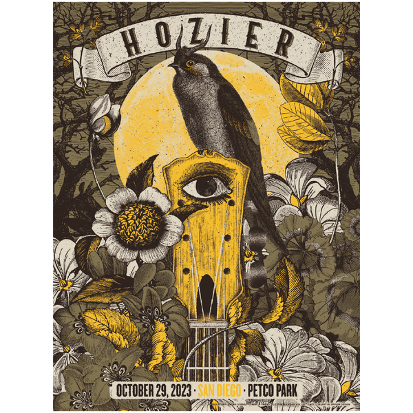 Hozier San Diego Event Poster hozier-san-diego-event-poster