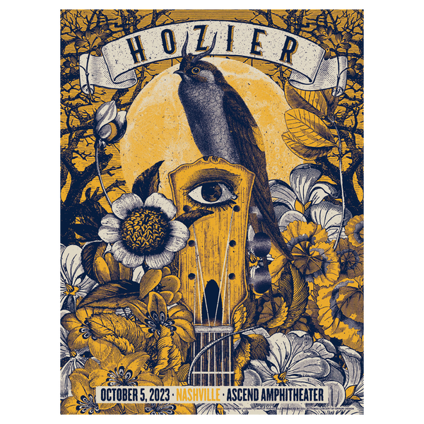 Hozier Nashville Event Poster