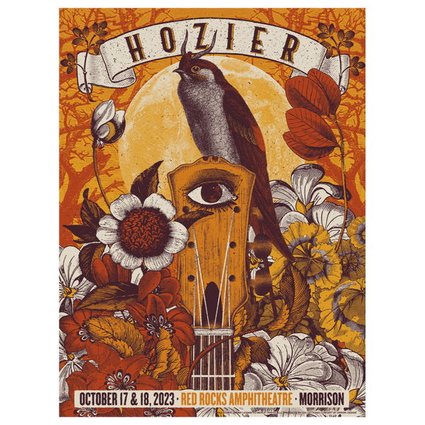 Hozier - Red Rocks Night 2 Event Poster