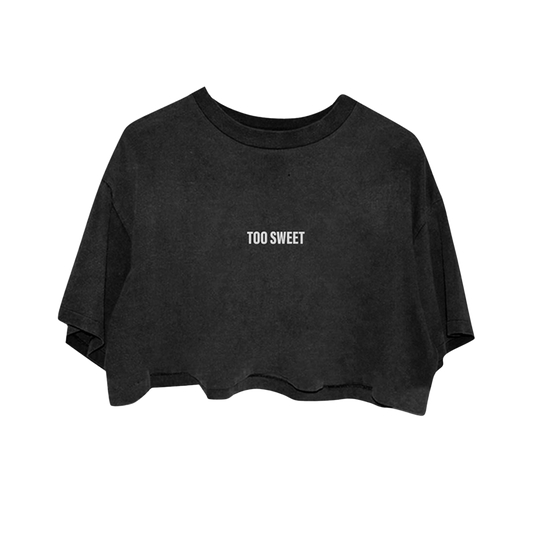 Too Sweet Cropped Ladies Tee