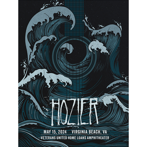 Hozier Virginia Beach May 15 Show Poster