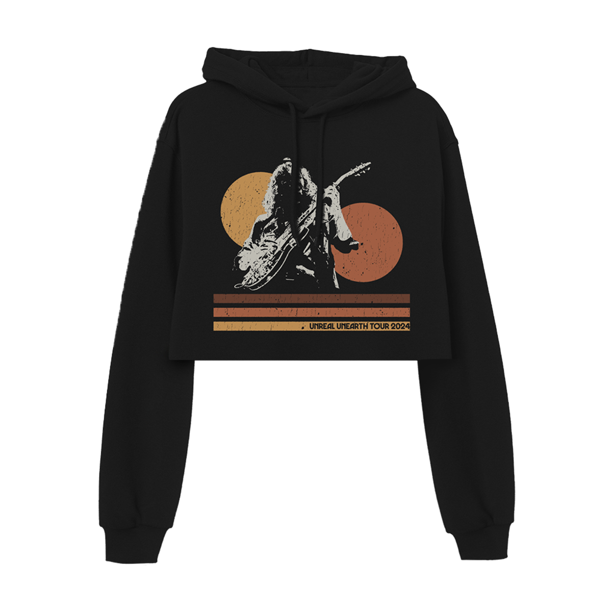 Unreal Unearth 2024 Cropped Tour Hoodie