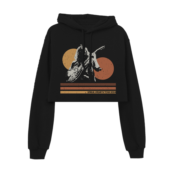 Unreal Unearth 2024 Cropped Tour Hoodie - Hozier