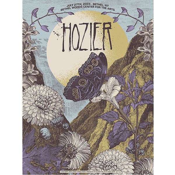 Hozier - Bethel July 27 Show Poster