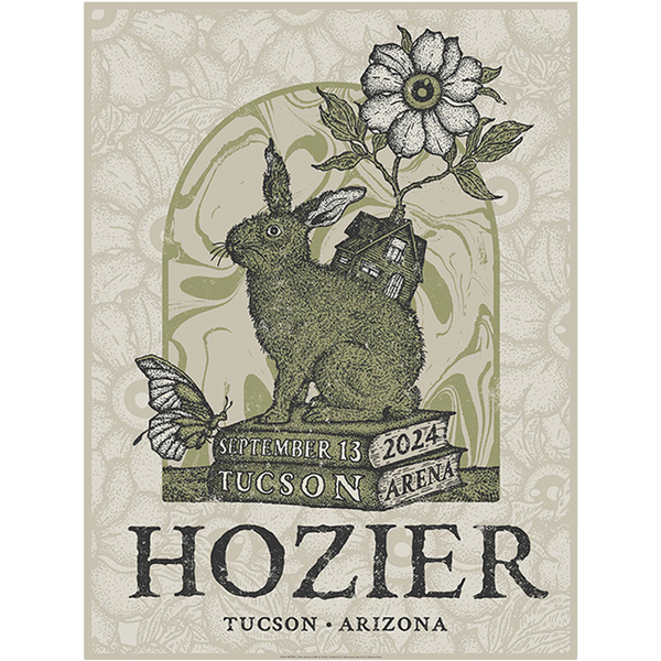 Hozier - Tucson September 13 Show Poster