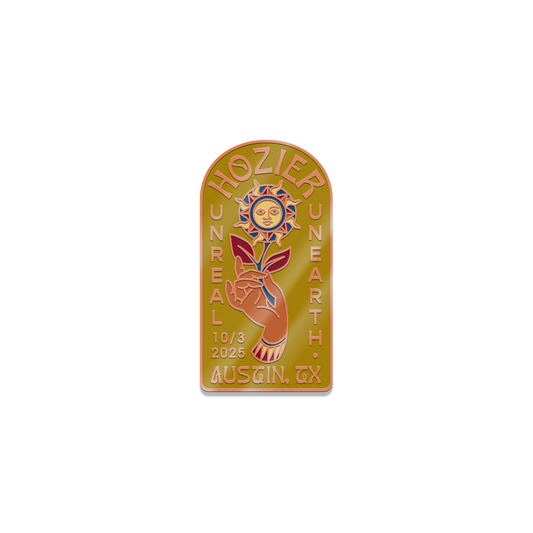 Austin October 3 Show Pin