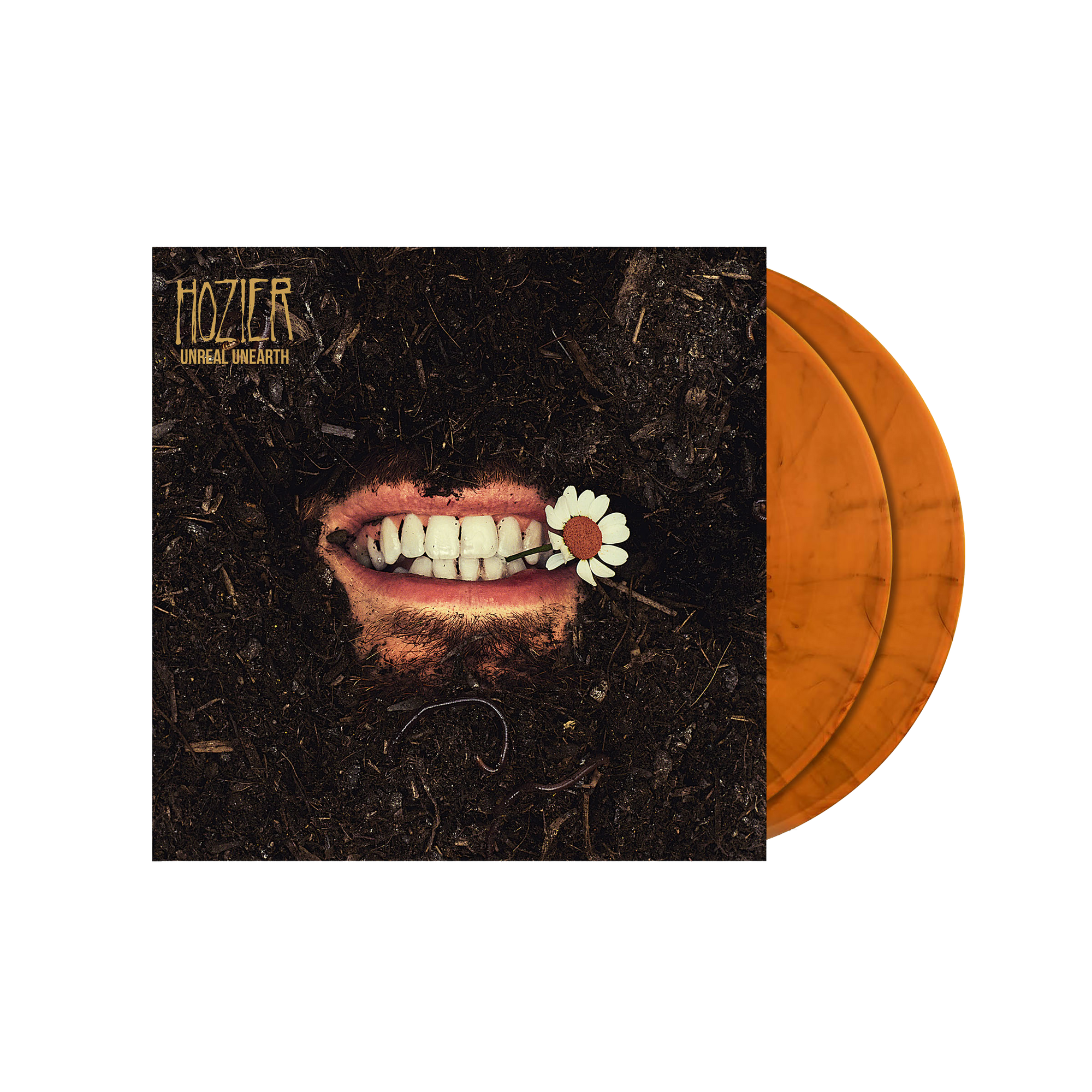 Unreal Unearth Exclusive Limited Edition Raw Ochre Vinyl LP