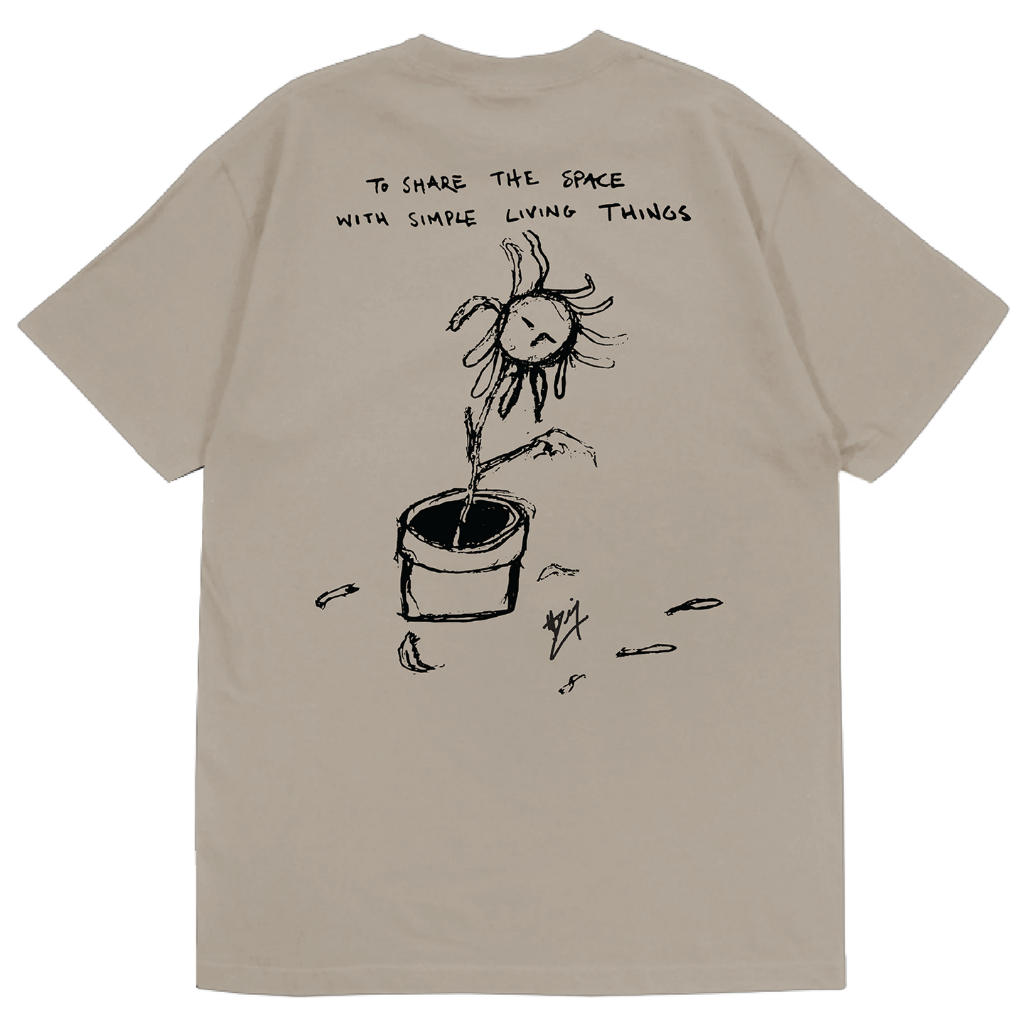 Hozier - Simple Living Things Back Print Tee